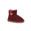 Designer Uggslies Enfants Chaussures Bébé Fille Classique En Cuir Véritable Botte De Neige Bébé Enfant Tout-petits Australie Bottes Avec Des Arcs Jeunes Garçons Baskets Talon Haut Chaussette chaussure de démarrage