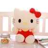 Factory wholesale 3 color 20cm hello Katie cat plush toy anime surrounding cat doll children's favorite gift