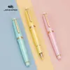 Fountain Pens Jinhao 82 Fountain Pen Acrylic Ink Pen Spin Golden EF F Nib Elegante Business Office Schools Writing Pen 230727