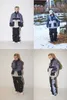 Outros Artigos Esportivos Conjunto de Esqui Macacão Masculino Fatos de Snowboard Vestuário de Snowboard Jaqueta Marido Calças de Inverno Skims Feminino Snowboarding Roupa Impermeável dwavsz 230726