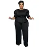 Ensembles Xl5xl 2022 automne grande taille ensemble femmes vêtements décontracté dames pantalons et haut costumes femme deux pièces tenues en gros dropshopping