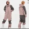 Andra sportvaror Showtime DMT Loose Breattable Jumpsuit Snowboard Wear Woman Windproof Snow Sow Waterproof Bib Skidkläder 230726