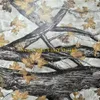 FOLHA AMARELA REALTREE CAMO VINIL EMBALAGEM DECALQUE Bubble Nature Hunting Para Caminhão Jeep Car Styling327H