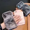 Cell Phone Cases Luxury Warm hands Wrist strap for iPhone 13 ProMAX 7 8Plus XR XS MAX 12 13Pro Furry fluffy Soft TPU Phone Case for Samsung S20 Plus Note20Ultra Z230728