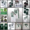 Steve Smith MSU 농구 저지 매직 Johnson Denzel Valentine Draymond Green Branden Dawson Mateen Cleaves Morris Peterson Custom Stitched Jerseys