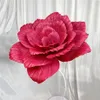 Decorative Flowers & Wreaths Giant PE Orchid Artificial Flower Decoration Home Wedding Background Road Leads Fake Foam Rose Shoppi270J