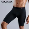 Underpants Long Men Boxer Underwear Underware Shorts Mens Cotton Leg Boxers for Brand Quality Sexy Pouch Panties 230727