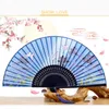Prodotti in stile cinese Ventaglio pieghevole estivo in stoffa carino Ragazza Ventilatore portatile Ventilatore a mano per bambini Vari modelli Ventaglio di bambù con nappa