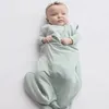 Slaapzakken Bamboevezel Baby Zomertas Zachte Comfortabele Rits Zuigeling geboren Slaapzak Mouwloos voor Kinderen 230727