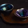 Cups Saucers Jianzhan Yao Becomes A Colorful Candle Master Tea Cup Jianyao Iron Tyre Oil Drops Set Tasting