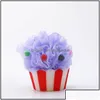 Bath Brushes Sponges Scrubbers Brushes Ice Cream Rainbow Cartoon Ball Creative Sponge Cone Bathball Flower Drop Delivery Home Gar Dhzag