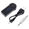 Bluetooth Car Kit Aux Audio Adiver Adapter Adapter Stereo Music Reciever Руки беспроводной с MIC228W