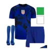 ヨガの衣装Pisic McKennie Soccer Jersey Ertz Altidore Press Wood Morgan Lloyd 22 23アメリカフットボールシャツアメリカ