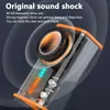 Noise Maker Tokyo Haut-parleur Bluetooth sans fil mecha transparent 3 MOTIFS DE LUMIÈRE LED 230728