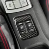 Sedile riscaldato elettrico per auto Pulsante Telaio Copertura Trim per Subaru BRZ TOYOTA 86 2013-17 Accessori interni Decalcomanie in fibra di carbonio278b