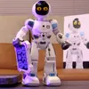 Electric RC Animals Gest Sensing Intelligent Programmerbar Dancing Singing RC Robot för 4 10 Y Kids 230727