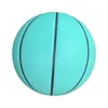 Balls To Girl's Gift Blue Basketball Size5 6 7 Adult Children's Durable Ball Star PU Gift Box Training Competition Special Basketball 230729