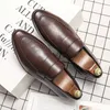 Casual Shoes Business Trend Mens British Mens äkta läder lata loafers människor som går ut slip-on läderskor