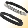 Cinture pyramid Fashion Rivet Belt Belt Menwomen039 Punk rock con borchie con fibbia per spillo Black8960553