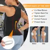 Shapers voor dames Faja Body Shapewear Waist Training Strakke BH Top Dames Strakke BH en Vorm Model Riem Gewichtsverlies Schede Platte Abdominale Sauna Set 230728