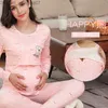 Vestidos de maternidad Pijamas de maternidad de algodón para mujer primavera otoño e invierno ropa de lactancia posparto Z230728