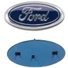 2004-2014 FORD F150 FRONT GRILLE TAILGATE EMBLEM OVAL 9 X3 5デカールバッジNAMEPLATE F250 F350 Edge Explo262Nにも適合