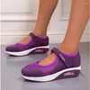 Dress Shoes 2023 Autumn Rocking Women's Sports Casual Pumps Thick-soled White Platform Heels Mary Jane Women