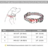 Collare per cani personalizzato Collare per cani personalizzato in nylon con targhetta con targhetta Incisione gratuita per cani di taglia piccola e media Pitbull L230620