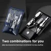 Nagelklippare Luxury Manicure Nail Scissor Portablesets Pedicure Kits Nail Clipper Set Grade Scissors Personal Care Tools 230728