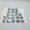 Insigne d'emblème de coffre arrière de voiture autocollant de lettres chromées pour Mercedes Benz AMG C CLK CLS classe C43 C55 CL55 CLK55 CLS63229a