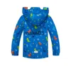 Giacche Marca Cappuccio staccabile impermeabile Neonati Giacche da trekking Tessuto a rete Cappotto imbottito per bambini Abiti per bambini Primavera Estate 110 anni J230728