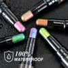 Eye Shadow Charmacy Multikrome Eyeshadow Sticks Hög Pigmenterad Glitter Eyeshadow 6 Color Waterproof Eye Shadow Pen Metallic Makeup 230727