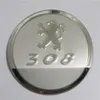 High quality stainless steel car fuel tank cover fuel tank sticker oil tank cap For peugeot 206 307 308 3008 408282u