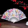 Prodotti in stile cinese Ventaglio pieghevole floreale vintage retrò ventaglio cinese a mano danza prop mestiere decorazione della casa regalo fan