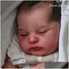 Lalki 20,5 cala Niedokończone Reborn Doll Kit Laura Limited Edition z 2nd COA winylowe puste zestawy dziecięce 230625 Dostawa