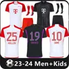 S-4XL Sane Kaen 23 24 Bayern München Soccer Jersey Joao Cancelo de Ligt Coman 2023 2024 Fotbollskjorta Musiala Gnabry Goretzka Muller Men Kids Kits Kimmich Fan