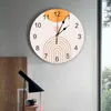 Wandklokken Moderne Geometrie Art Clock Woonkamer Home Decor Grote Ronde Mute Quartz Tafel Slaapkamer Decoratie Horloge
