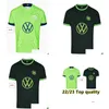 Yoga Outfit Fußball Trikot 22 23 Vfl Wolfsburg Home Ginczek Steffen Shirts Away Mbabu Brooks Arnold Weghorst 2022 2023 Männer Kinder Footb Otohu