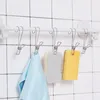 Bolsas de almacenamiento, pinzas para ropa de acero inoxidable multiusos, Clip para toallas de baño, calcetines para lavandería, gancho organizador de cocina, pinza para ropa