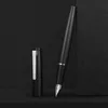 Fountain Pens Jinhao 80 Series Fiber Black Fountain Pen Fine 0,38 mm NIB Writing 230727