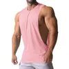 Men's Vests 2023 Mens Gym Tank top Men Fitness Sleeveless Shirt Male Mesh Breathable Sports Vest Undershirt Gyms Running 230727