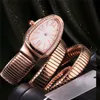 Eternity 8 Kolor Tanie wysokiej jakości 103002 Biała tarcza Szwajcarska kwarc Watch Watch Rose Gold Case Double Pętla Bransoletka Moda W1690059