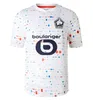 23 24 LOSC Lille Fußballtrikots 2023 2024 beige Oberteile T-Shirts BAMBA YAZICI Fußballtrikots JIKONE R.SANCHES T.WEAH L.ARAUJO Trikots Trikot für Erwachsene und Kinder