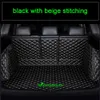 Veeleo 9 Colors Custom-Made Car Trunk Mats for All Car Artificial Leather Rear Boot Mat226g