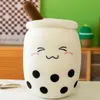 Anime Peluche Peluche Frutta Latte Tazza da tè Giocattoli Bambola Compagno di giochi per bambini Decorazione domestica Ragazzi Ragazze Compleanno Festa dei bambini Natale 35 cm