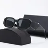 Luxurys designer Prad Solglasögon män kvinnor solglasögon adumbral skyddsglas