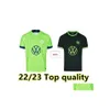 Yoga Outfit Fußball Trikot 22 23 Vfl Wolfsburg Home Ginczek Steffen Shirts Away Mbabu Brooks Arnold Weghorst 2022 2023 Männer Kinder Footb Otohu