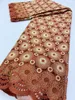Ткань и шить африканские атласные хлопковые кружевные ткани 2023 Высококачественные швейцарские вуали с камнями Нигерия для платья 230727