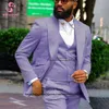 Męskie garnitury Blazers klasyczny ślub dla mężczyzn na zamówienie 3 -częściowe spodnie Set Formalne afrykańskie stajenne obiadowe CODUXEDOS Costume Homme pour Mariage 230728