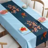 Table Cloth Style Rectangular Table Tablecloth Coffee Dinning Table Cloth Cover Geometric Outdoor Picnic Mat Table Cover R230726